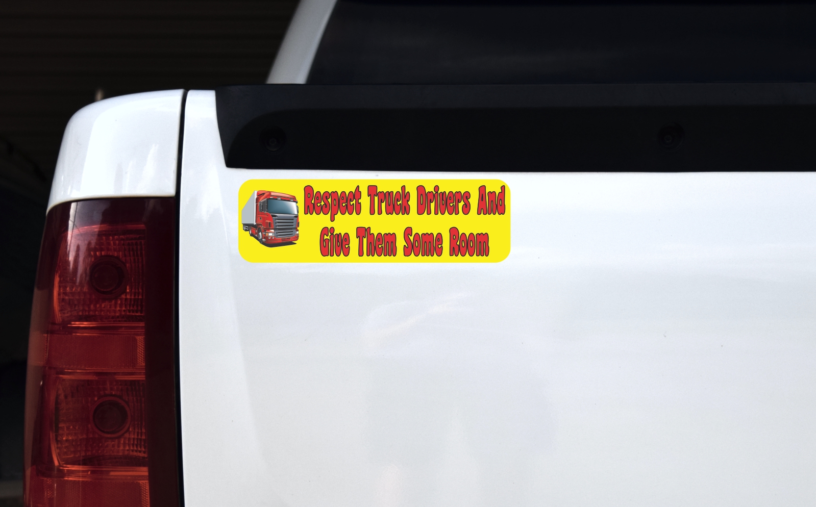 Give Them Room Truck Drivers Magnet