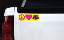 Peace Love Off-Roading Magnet