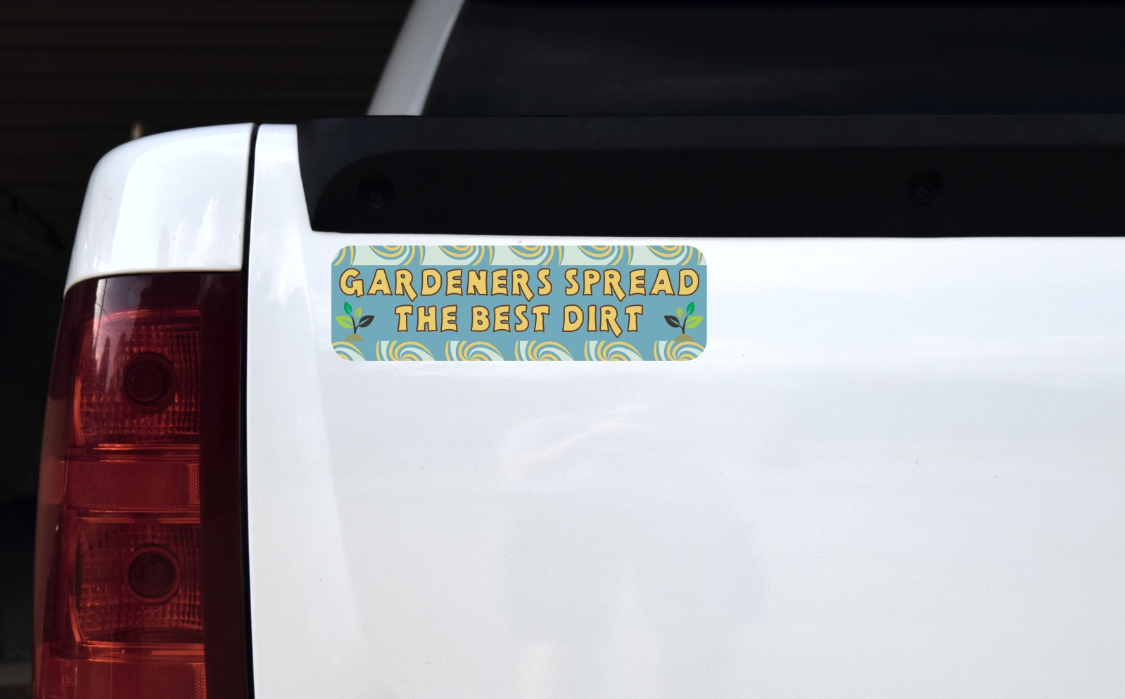 Gardeners Spread the Best Dirt Bumper Sticker