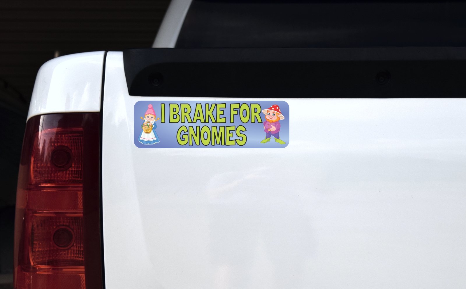 I Brake for Gnomes Magnet