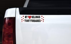 My Heart Belongs to My Furbabies Magnet