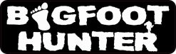 Bigfoot Hunter Bumper Sticker
