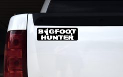 Bigfoot Hunter Bumper Sticker
