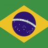 Brazil Flag Sticker