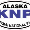 Oval KNP Katmai National Park Sticker