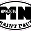 Oval Saint Paul Minnesota Sticker