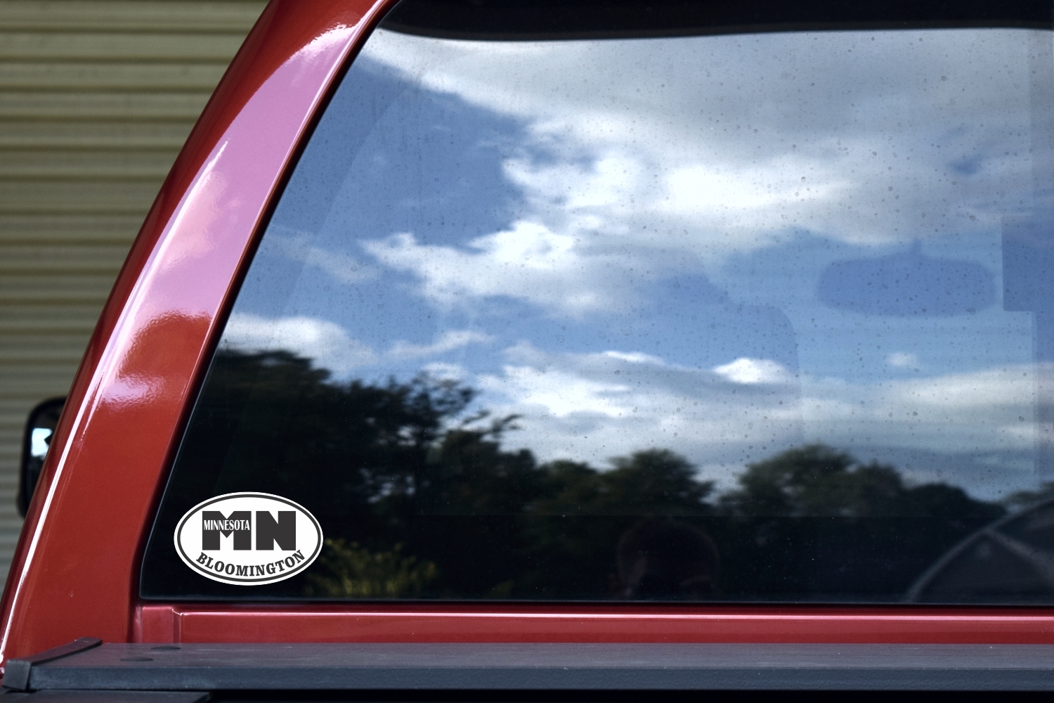 Oval MN Bloomington Minnesota Sticker