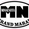 Oval MN Grand Marais Minnesota Sticker