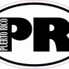 Oval Puerto Rico Sticker