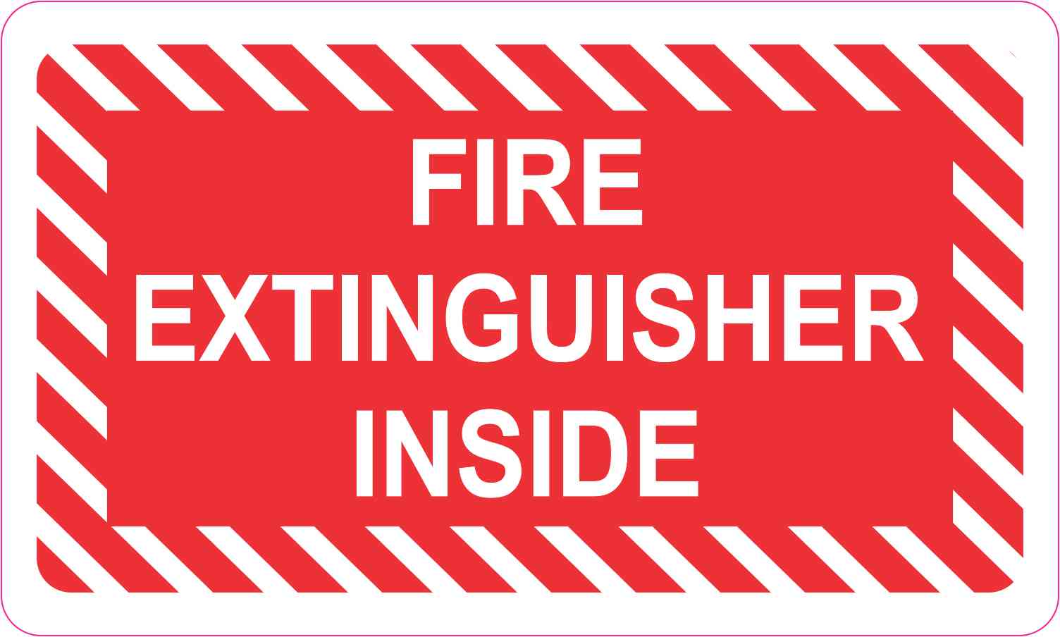 Fire Extinguisher Inside Magnet