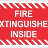 Fire Extinguisher Inside Sticker