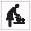 Diaper Changing Station Sticker