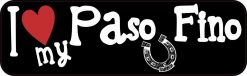I Love My Paso Fino Magnet