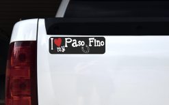I Love My Paso Fino Sticker