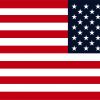 Reverse Flight USA Flag Vinyl Sticker
