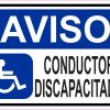 Aviso Conductor Discapacitado Magnet