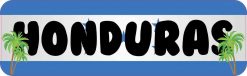 Honduras Vinyl Sticker