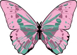 Butterfly Vinyl Sticker
