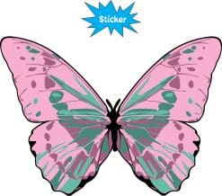 Butterfly Sticker