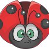 Ladybug Vinyl Sticker