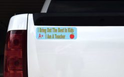 I Am a Teacher Vinyl Sticker