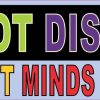 Brilliant Minds at Work Vinyl Sticker