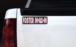 Paw Print Foster Mom Magnet