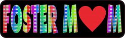 Colorful Foster Mom Vinyl Sticker