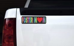 Colorful Foster Mom Vinyl Sticker