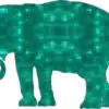 Emerald Elephant Vinyl Sticker