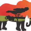 Serengeti Elephant Vinyl Sticker