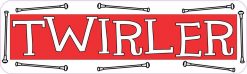 Twirler Vinyl Sticker