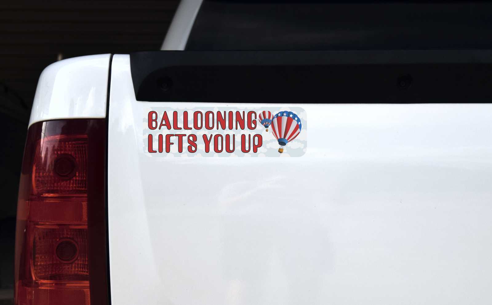Ballooning Lifts You Up Magnet