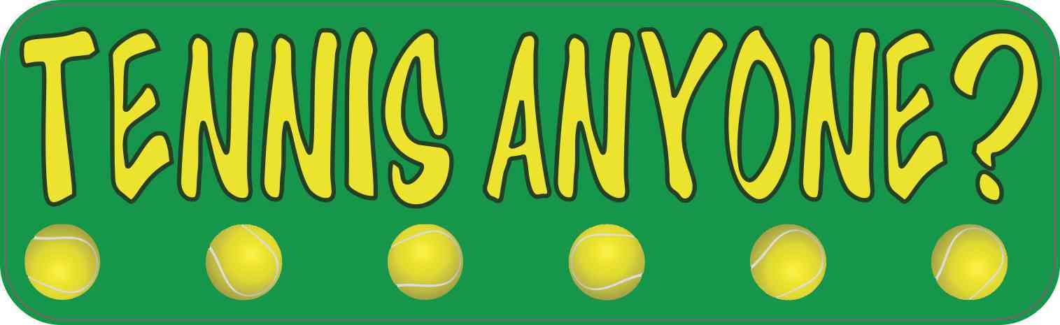 Tennis Anyone Magnet