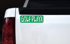 Golf Playa (Player) Vinyl Sticker