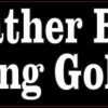 Id Rather Be Playing Golf Vinyl Sticker
