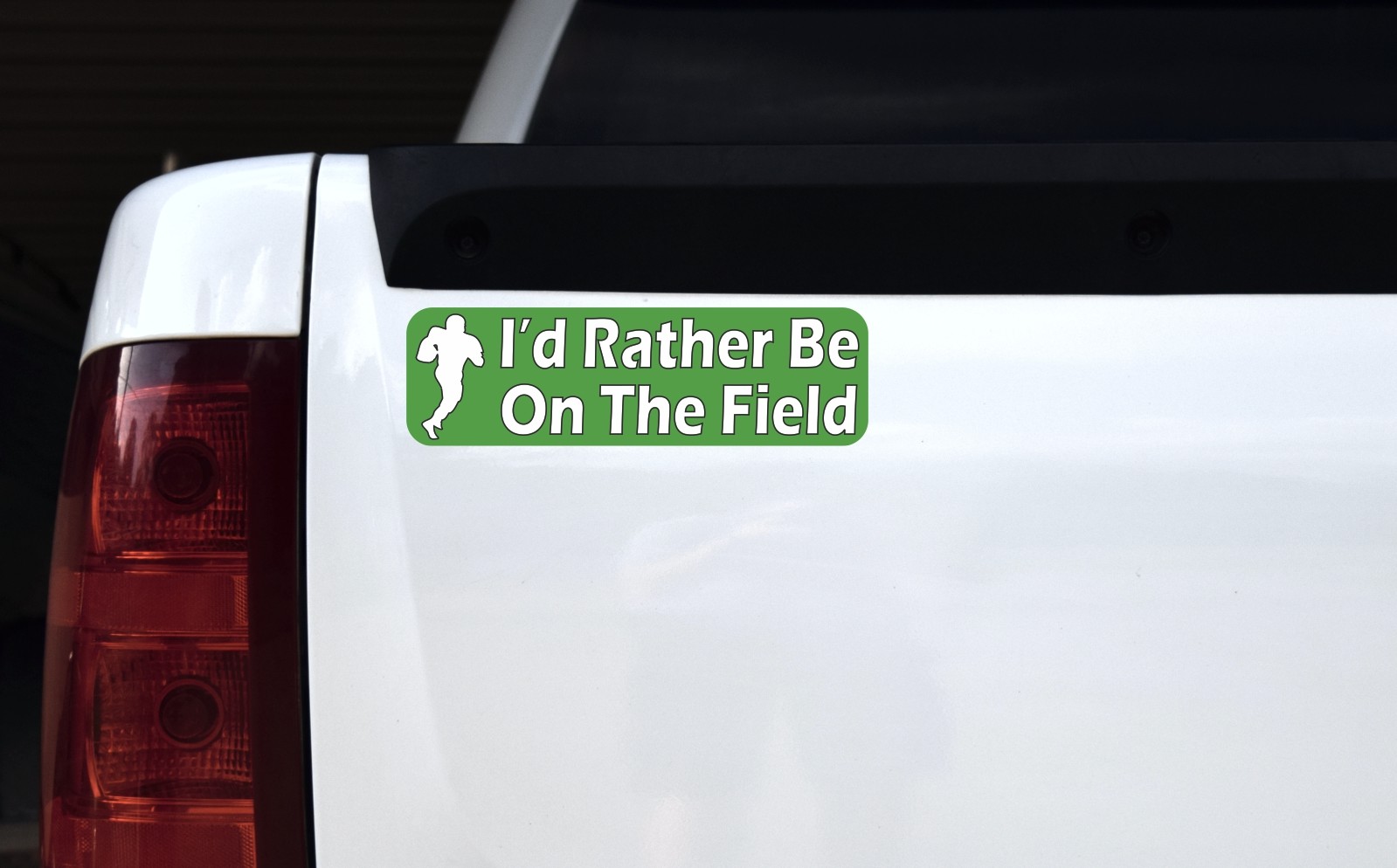 I'd Rather Be on the Field Vinyl Sticker