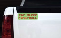 Eat Sleep Football Vinyl Sticker