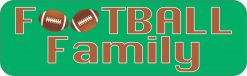 Football Family Vinyl Sticker