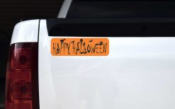 Happy Halloween Vinyl Sticker