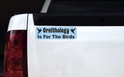 Ornithology Is for the Birds Vinyl Sticker