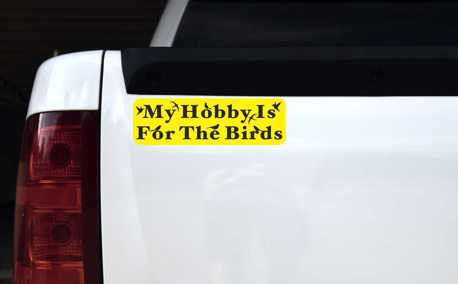 My Hobby Is for the Birds Vinyl Sticker