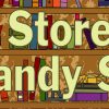 Book Stores Are My Candy Shops Vinyl Sticker