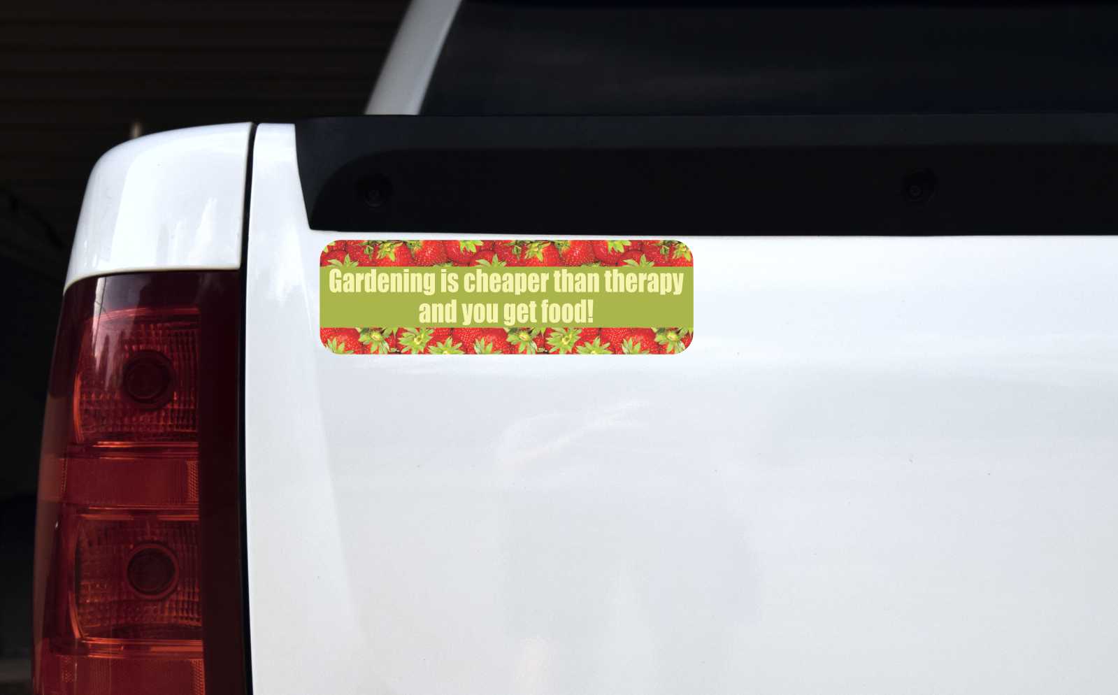 Gardening Cheaper Than Therapy Magnet