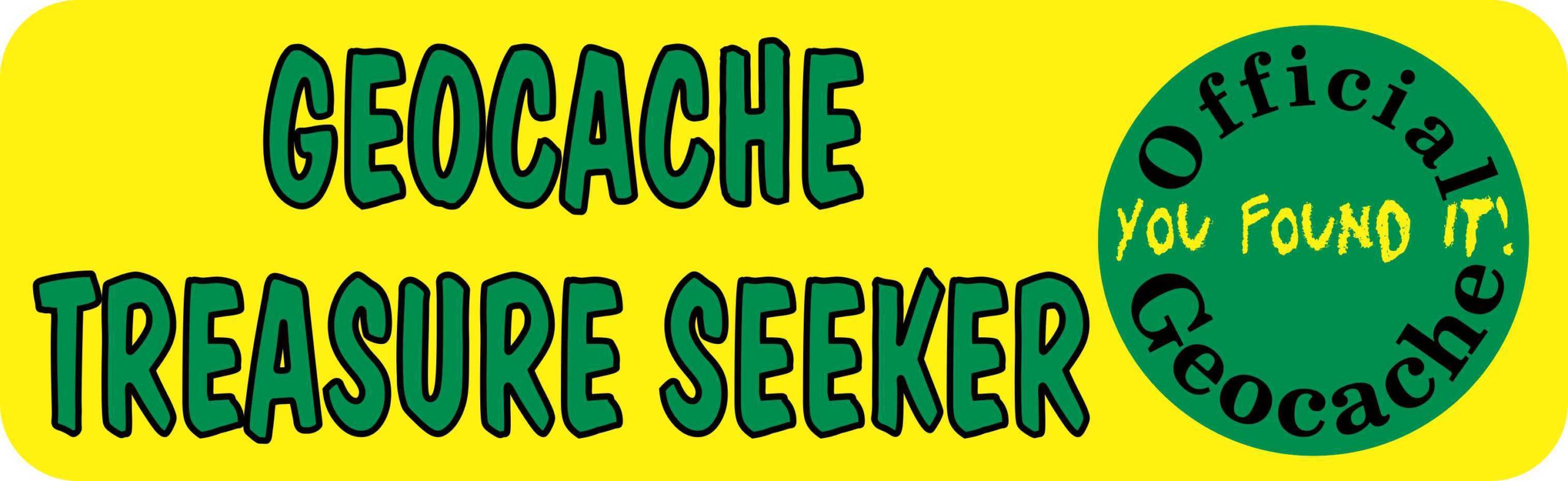 Geocache Treasure Seeker Magnet