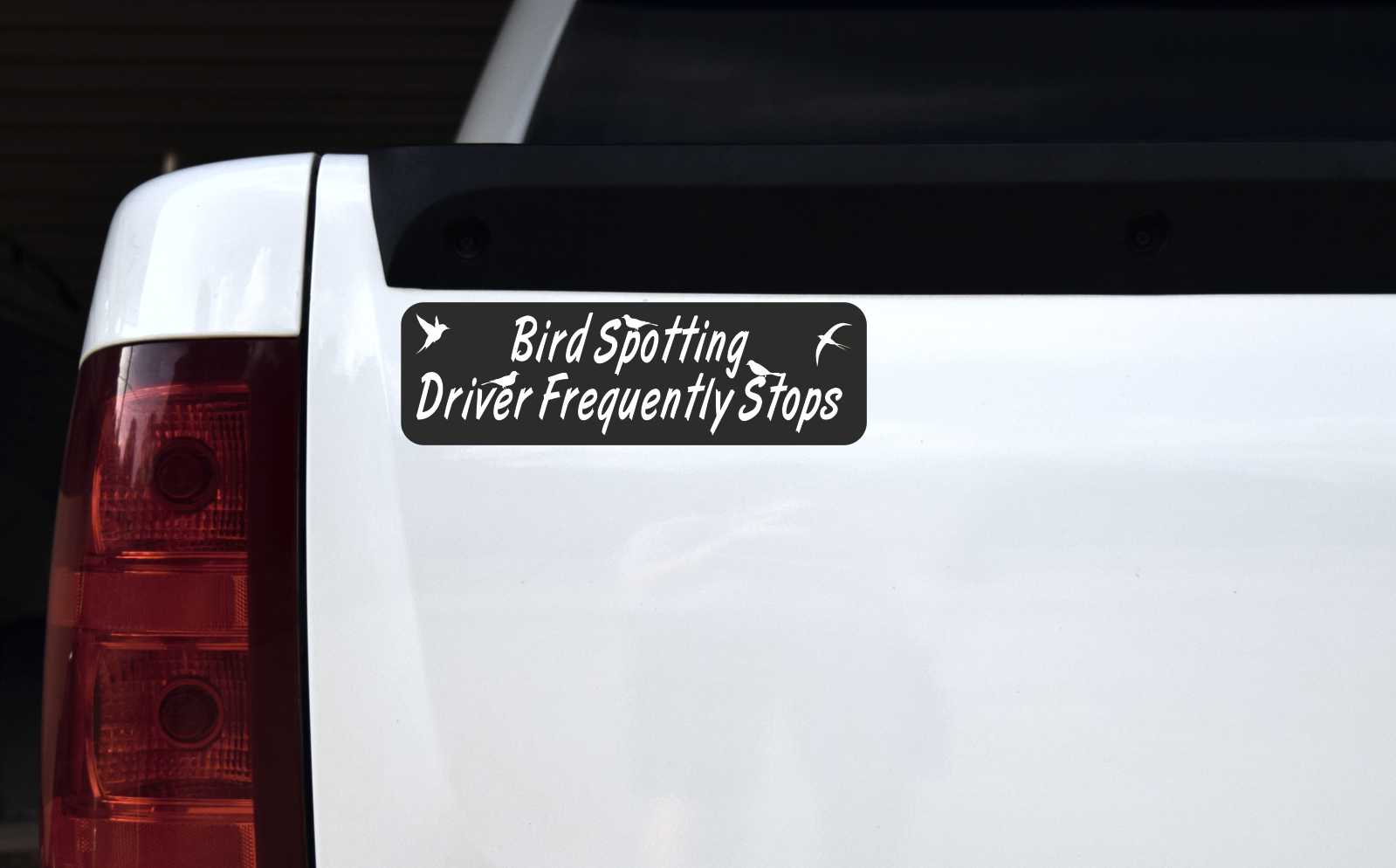 Frequently Stops Bird Spotting Magnet