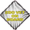 Zoo Vet on Board Magnet