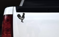 Crazy Chicken Lady Vinyl Sticker