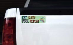 Eat Sleep Pool Repeat Magnet