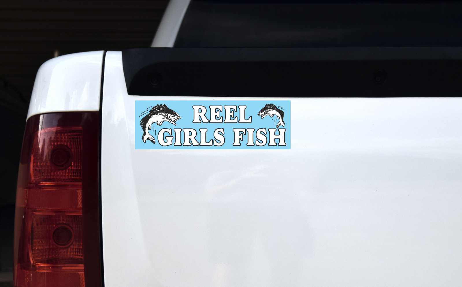Reel Girls Fish Magnet